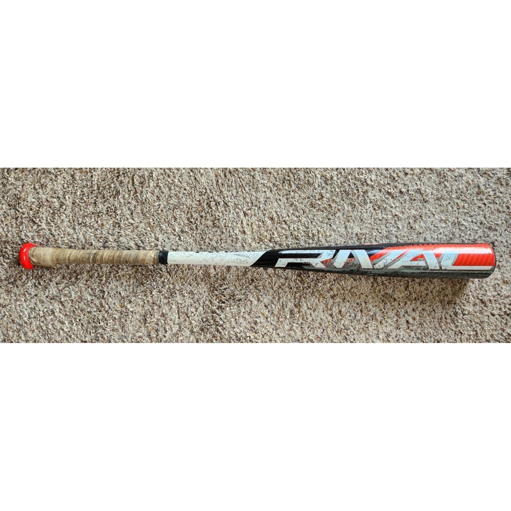 Easton Rival BG2 Baseball Bat Adult 33" 30oz Black White Orange BBCOR -3 Alloy‎